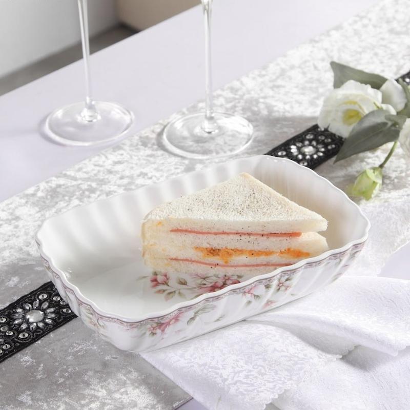 مرغ خوری مستطيل کوچک طرح Sweety کد GK701133  