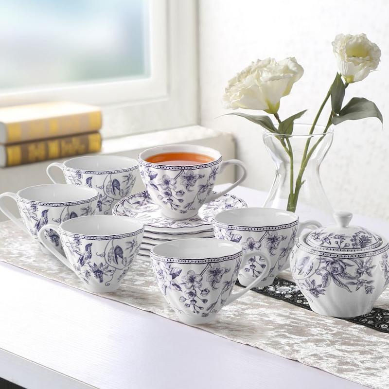 ست چايخوري طرح LOTUS کدGK701108-1            