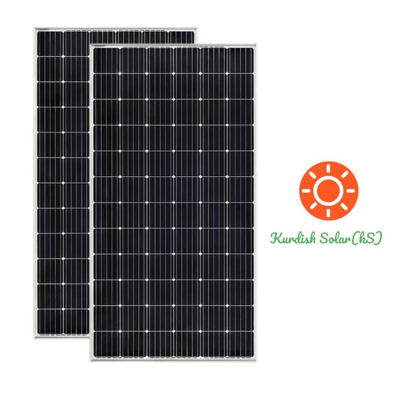 پنل خورشیدی 380 وات مونو کریستال برند مانا انرژی