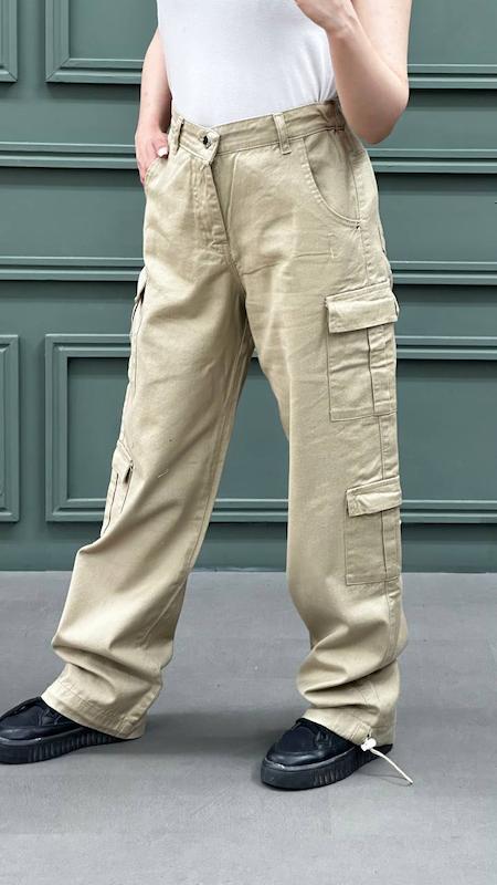 شلوارکارگو اسپرت کتان وارداتی 