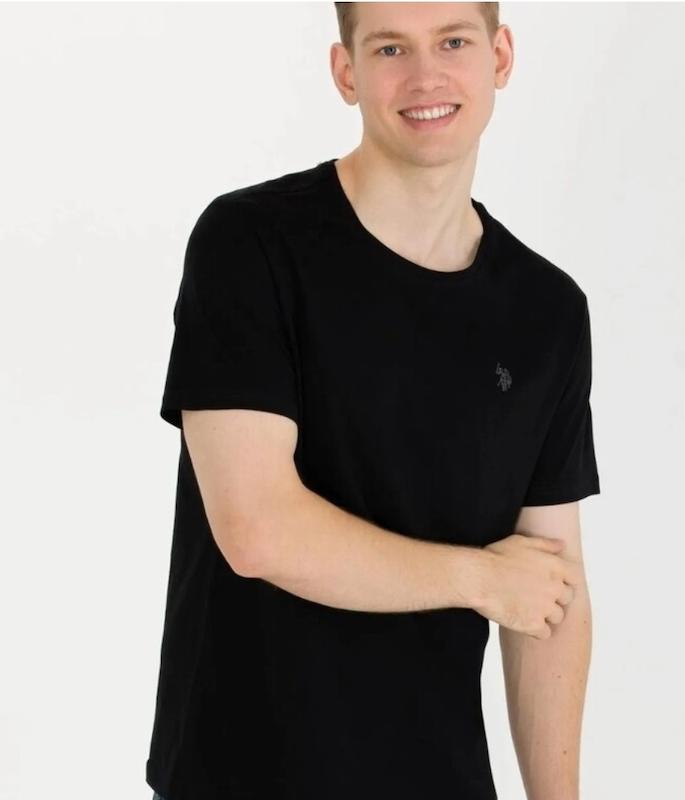 تیشرت مشکی یقه گرد مردانه سوپرنخ اعلا 