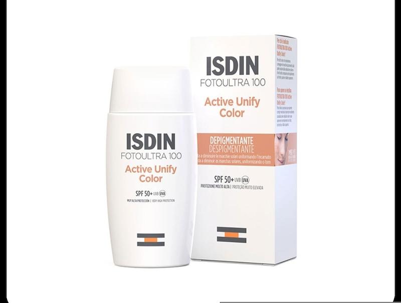 کرم ضد آفتاب ضد لک رنگی ایزدین کارتن مقداری کج شده 