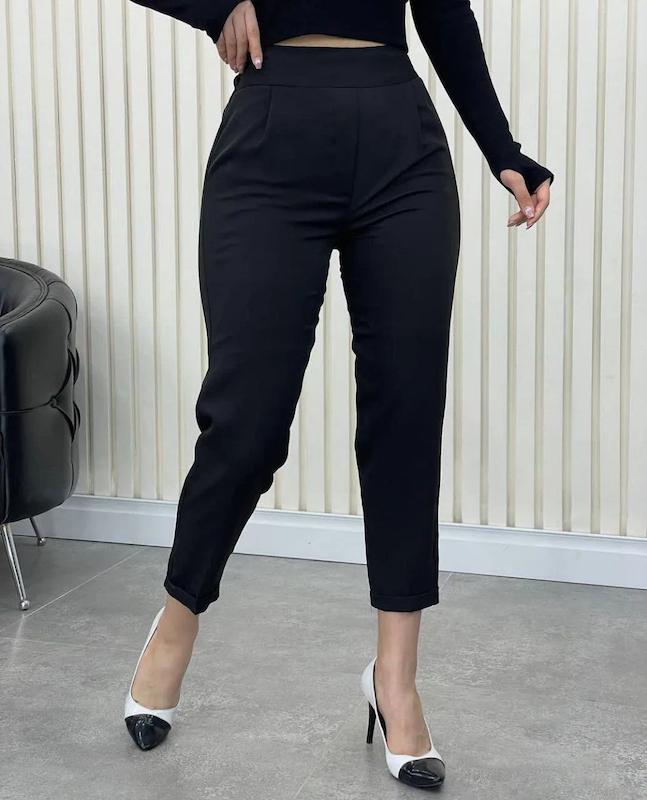 شلوارمام دم پا پاکتی 