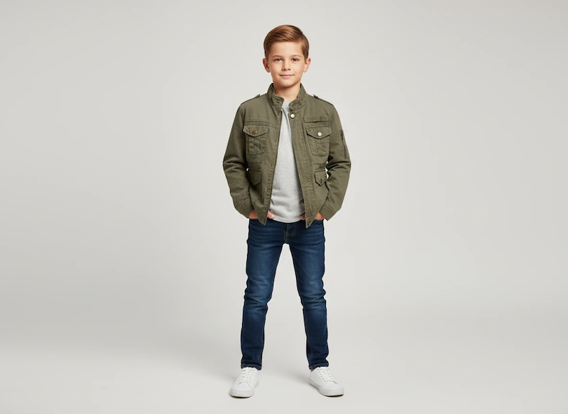 کت پسربچگانه شیک و اسپرت