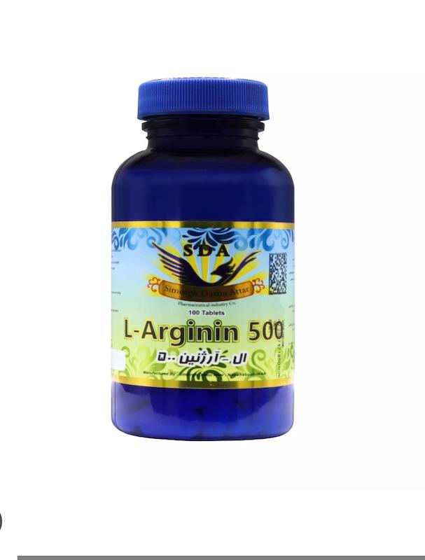 قرص ال آرژنین 500 میلی گرم 100 عددی سیمرغ