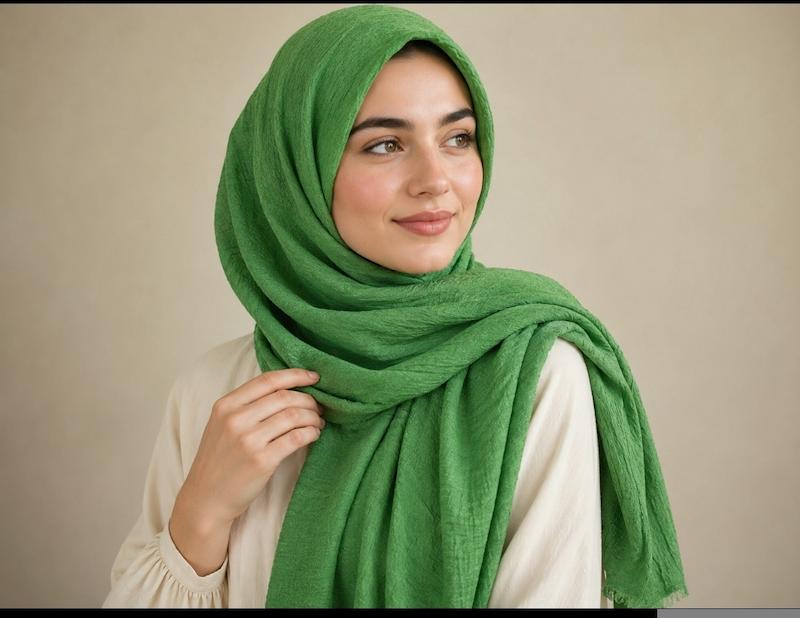 شال برشکا  نخ زنانه 