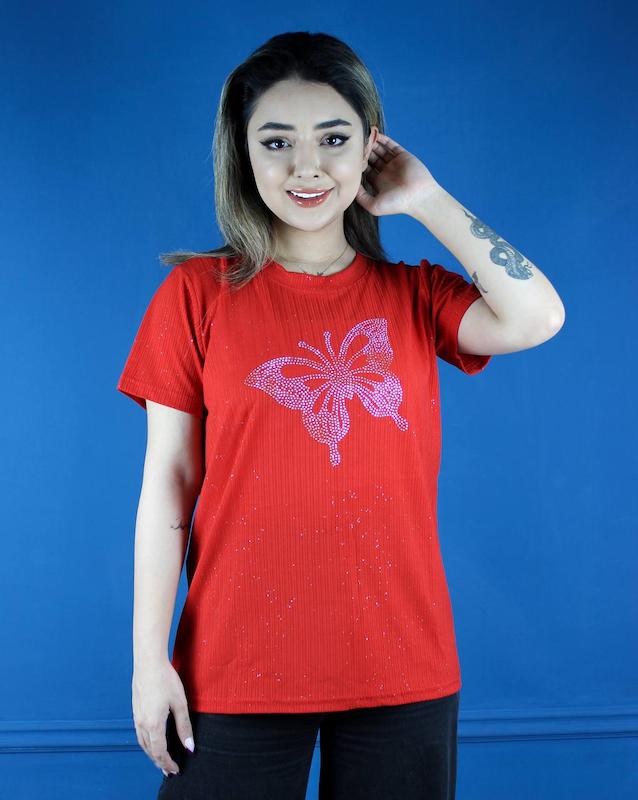 تیشرت زنانه مروارید چینی 