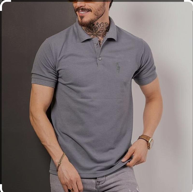 تیشرت یقه دار جودون سوزنی کیفیت بالا 