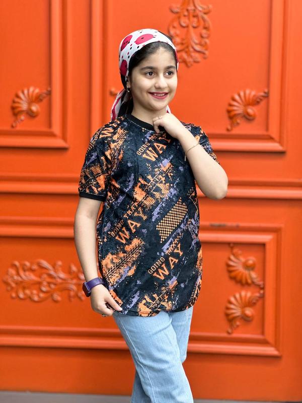 تیشرت مخمل چاپی 