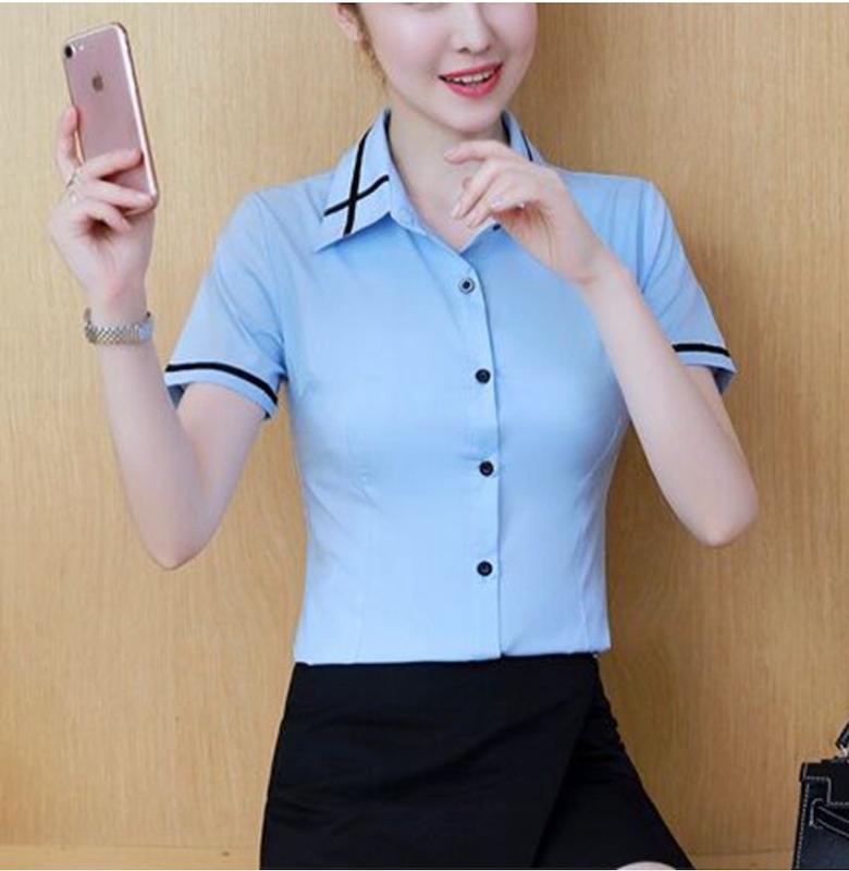 شومیز استین کوتاه 