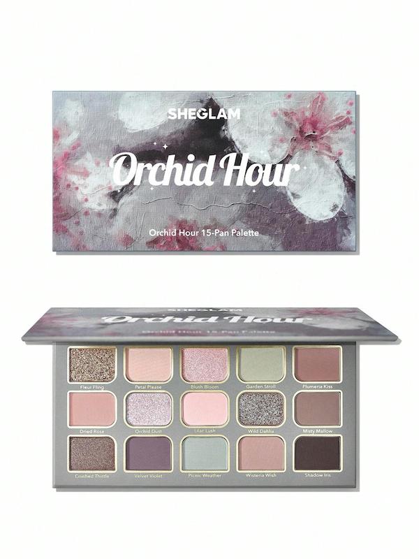 پالت سایه 15 رنگ شیگلم Orchid 