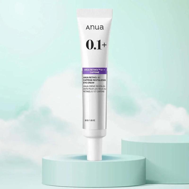 کرم دور چشم رتینول و کافئین آنوا | Anua Retinol + Caffeine Eye Cream
