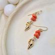 گوشواره سنگ مرجان