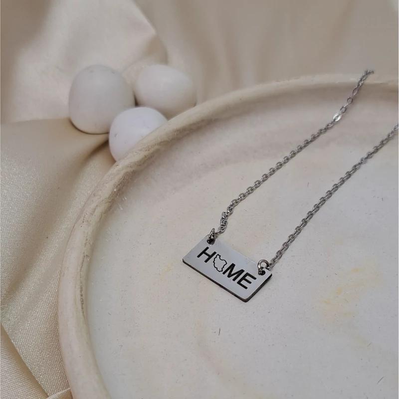 گردنبند طرح ایران (خانه)