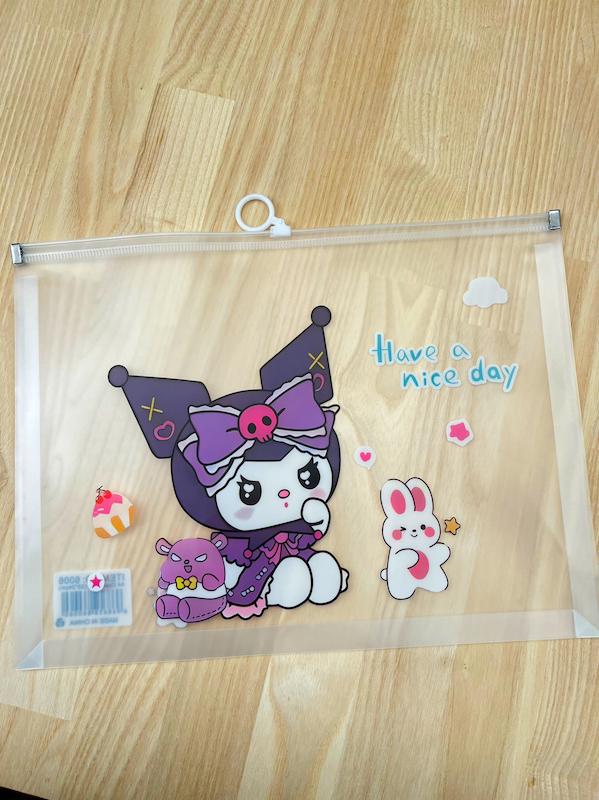 پوشه شفاف آچهار کرومی