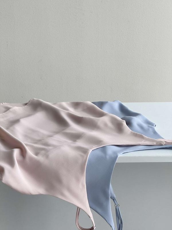 تاپ حریر پاستل