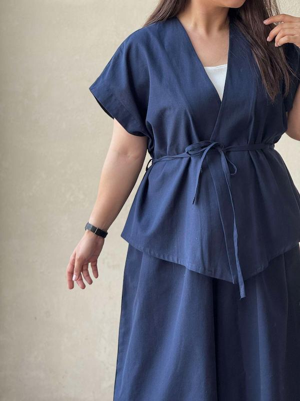 ست زنانه لینن کرال 