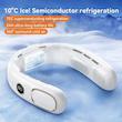  پنکه گردنی مدل Cold Compress Neck Fan 2026 ظرفیت 4000 میلی آمپر ساعت