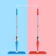 طی زمین شوی مدل SPRAY MOP