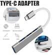 هاب 4 پورت USB-C مدل SUPER FAST TYPE-C