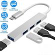 هاب 4 پورت USB-C مدل SUPER FAST TYPE-C