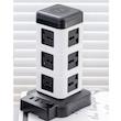 چندراهی برق ایستاده هوشمند ۲۵۰۰ وات مدل برج با شارژر USB و وایرلس