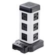 چندراهی برق ایستاده هوشمند ۲۵۰۰ وات مدل برج با شارژر USB و وایرلس