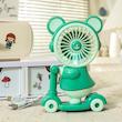 پنکه شارژی فانتزی Animal Fan مدل 6629A با چراغ خواب و تراش