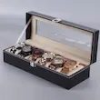 جعبه ساعت چرمی