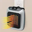 هیتر برقی دیواری مدل HANDY HEATER توان ۸۰۰ وات با نمایشگر دیجیتال