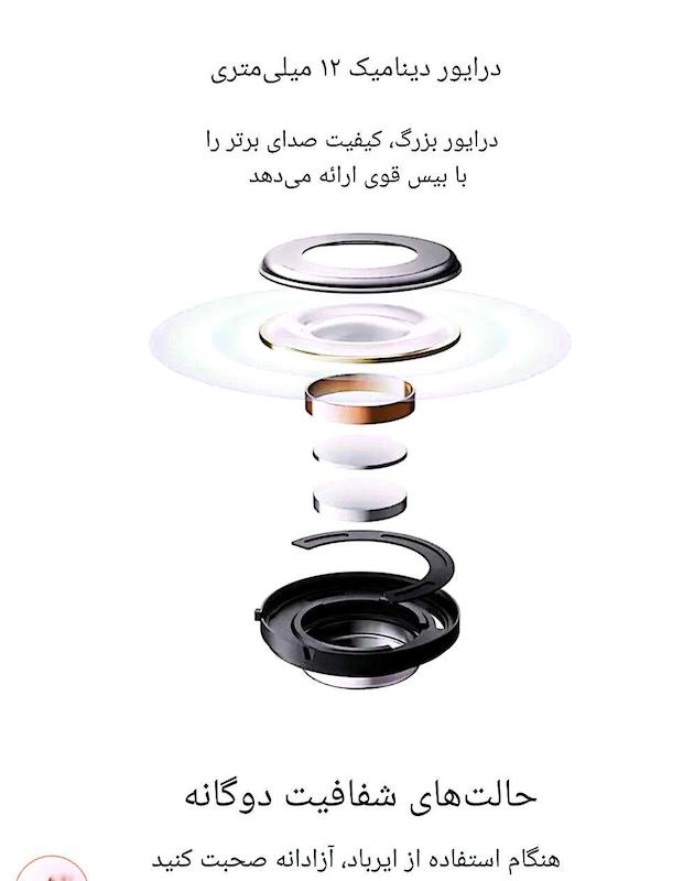 هدفون بی‌سیم شیائومی مدل Redmi Buds 4 Active با بلوتوث ۵٫۳
