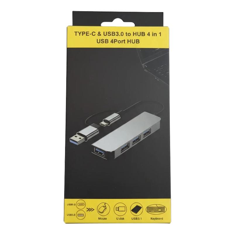 هاب USB‑C چهار پورت مدل 4in1