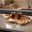 سینی و تخته سرو چوب گردو 101045