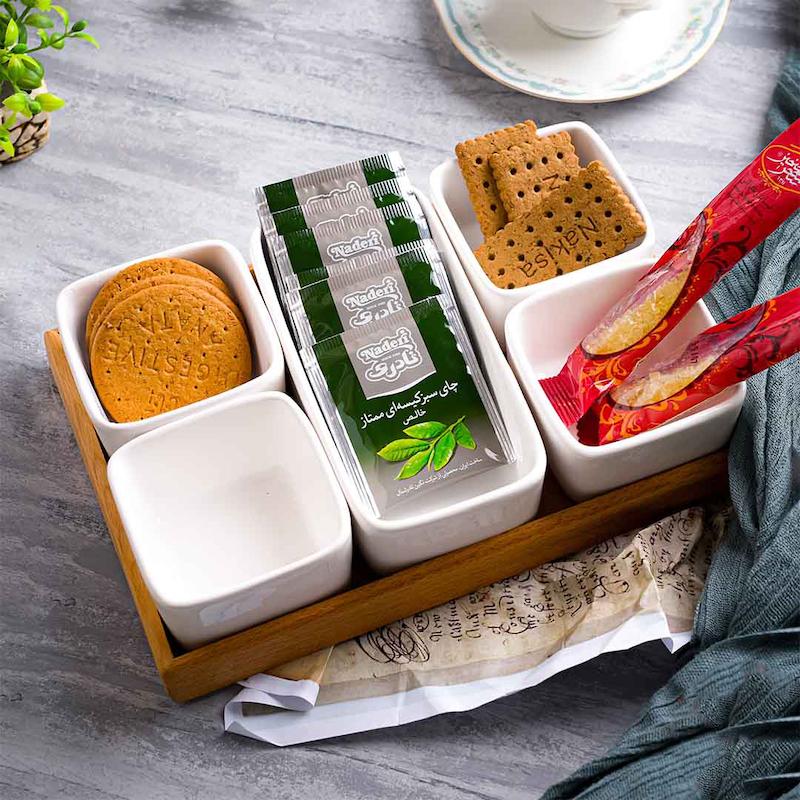 اردو خوری پازل زیر چوبی شش عددی