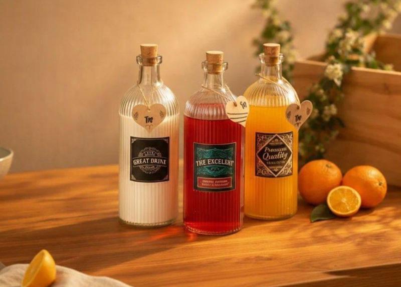 بطری باتیس درب چوب پنبه تکی