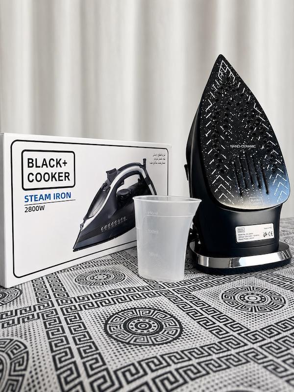 اتو بخار 2800وات Black+cooker