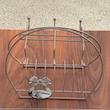 آویز فنجان نعلبکی فلزی موکا