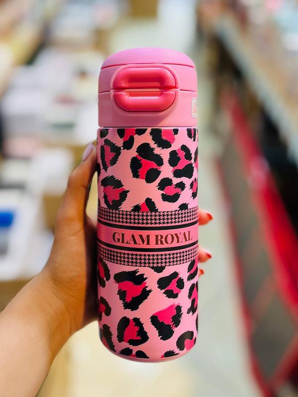 تراول ماگ پلنگی دوحالته GLAM ROYAL حجم 500 میلی لیتر
