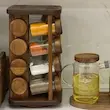 جاادویه گردون مربع 16 عددی چوب تیره آکاسیا