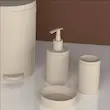 ست سرویس‌بهداشتی گرد طرح‌ روشا 6پارچه هارمونی