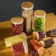 ‫بانکه پیرکس مدل استوانه درب چوبی