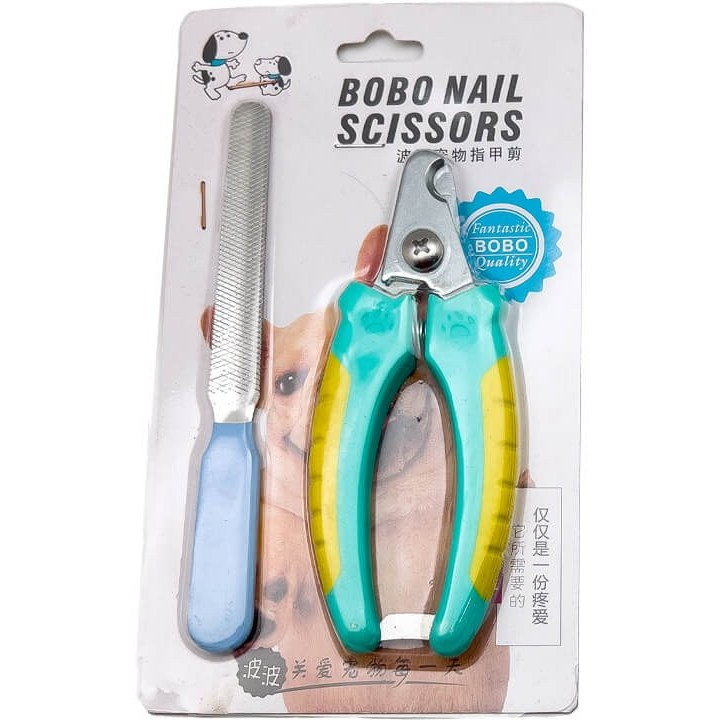 ناخن گیر انبری متوسط و سوهان BOBO
