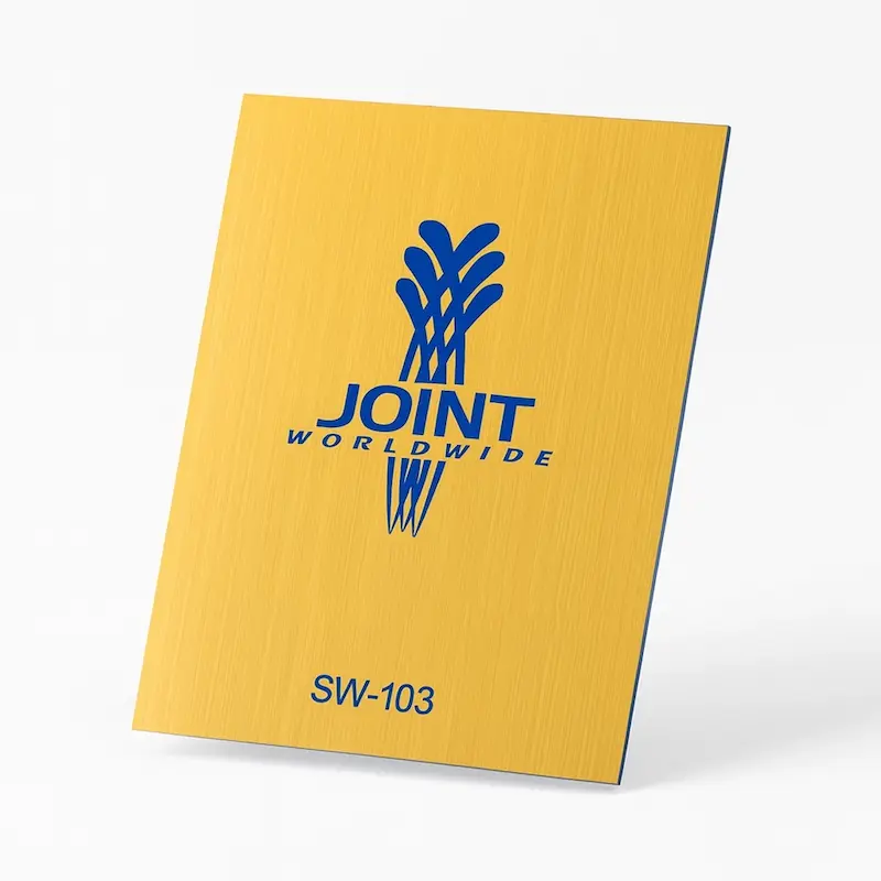 ورق مولتی استایل خش دار طلایی پشت آبی کد SW-103