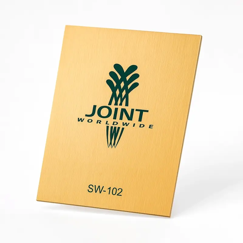 ورق مولتی استایل طلایی خش دار SW-102 Multi Style Gold Brushed Sheet SW-102 لوح متعدد الطبقات الذهب المفرش SW-102