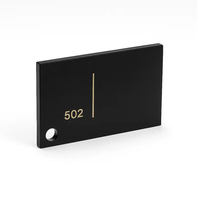 ورق پلکسی رنگی کد 502 استاندارد - مشکی