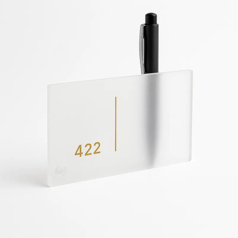 ورق پلکسی یک رو مات کد 422 - دوغی