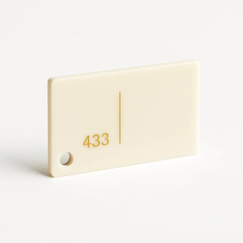 ورق پلکسی رنگی کد 433 - شیری