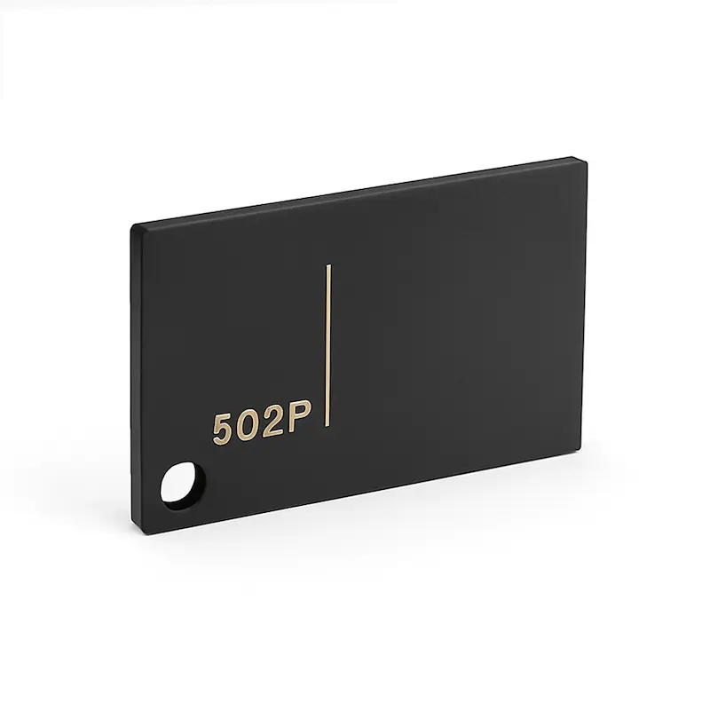 ورق پلکسی کد 502P - مشکی