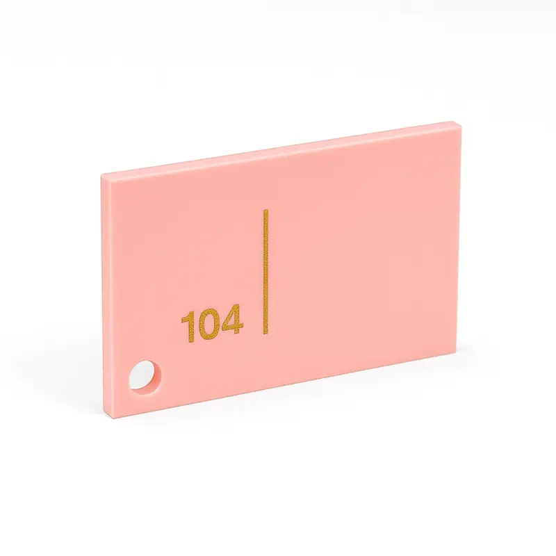 ورق پلکسی رنگی کد 104 - صورتی