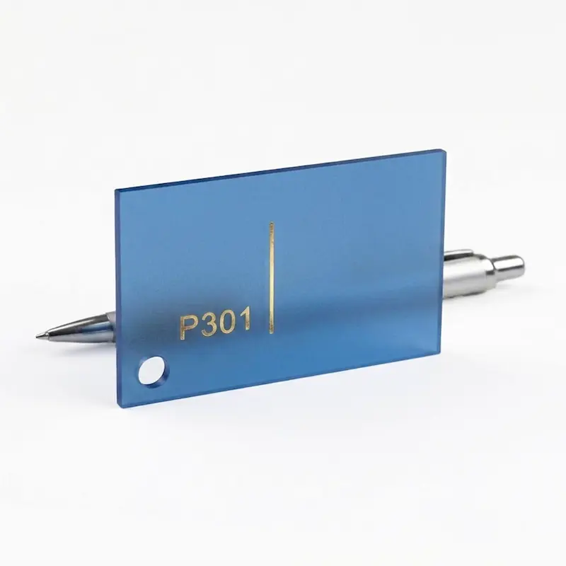 ورق پلکسی شفاف یک‌رو مات کد P301 وارداتی